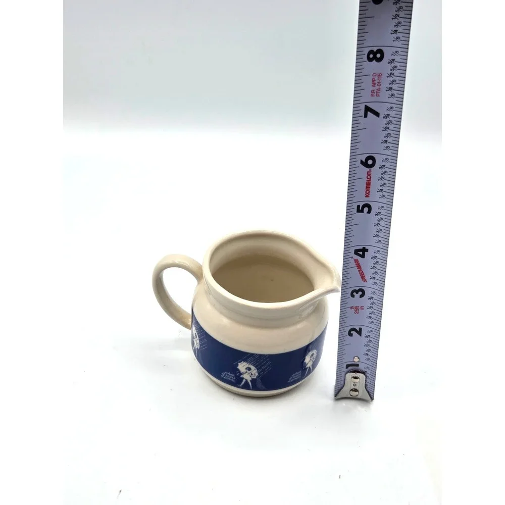 Morton Salt Umbrella Girl When It Rains It Pours Ceramic‎ Creamer Vintage 1960's